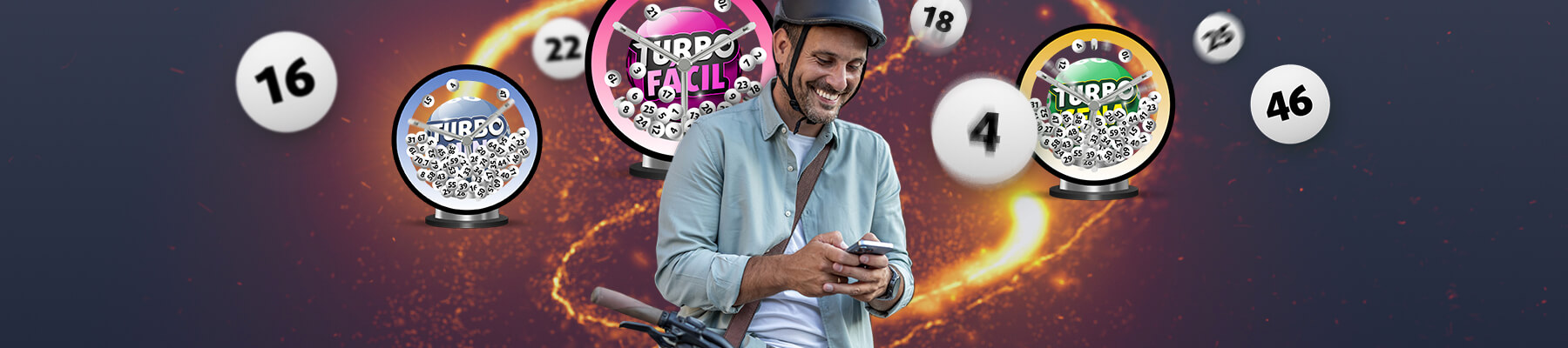 Turbo Loterias na Sorte Online Betz: Turbo Fácil, Turbo Quina e Turbo Sena com prêmios fixos instantâneos